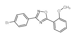 3-(4-Bromophenyl)-5-(2-methoxyphenyl)-1,2,4-oxadiazole picture