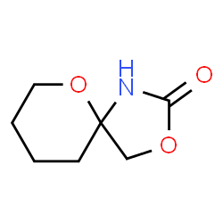 3,6-Dioxa-1-azaspiro[4.5]decan-2-one Structure