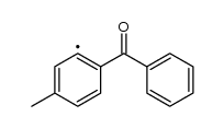 2-benzoyl-5-methylphenyl radical Structure
