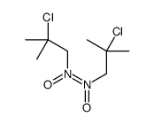 (2-chloro-2-methylpropyl)-[(2-chloro-2-methylpropyl)-oxidoamino]-oxoazanium结构式