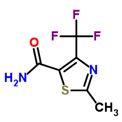 2-Methyl-4-(trifluoromethyl)-1,3-thiazole-5-carboxamide图片