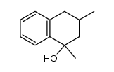 1-hydroxy-1,3-dimethyl-1,2,3,4-tetrahydronaphthalene Structure