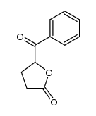 (+/-)-5-(phenylcarbonyl)dihydrofuran-2(3H)-one结构式
