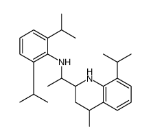 2-N,3-N-bis[2,6-di(propan-2-yl)phenyl]butane-2,3-diamine Structure