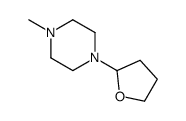 Piperazine, 1-methyl-4-(tetrahydro-2-furanyl)- (9CI) structure