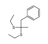 2,2-bis(ethylsulfanyl)propylbenzene结构式