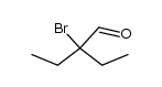 2-Bromo-2-ethylbutanal Structure