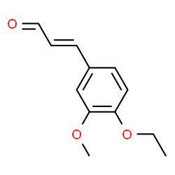2-Propenal,3-(4-ethoxy-3-methoxyphenyl)-,(2E)-(9CI) picture