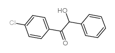 4-Chlorobenzoin Structure