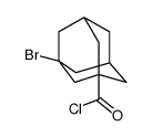 3-Bromo-adamantane-1-carbonyl chloride结构式
