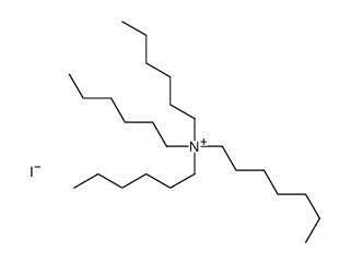 heptyl(trihexyl)azanium,iodide Structure