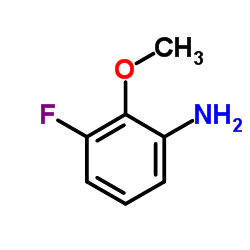 3-Fluoro-2-methoxyaniline structure