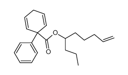non-1-en-6-yl 1-phenylcyclohexa-2,5-diene-1-carboxylate结构式