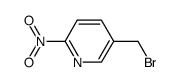 5-(溴甲基)-2-硝基吡啶结构式