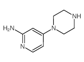4-Piperazin-1-ylpyridin-2-amine Structure