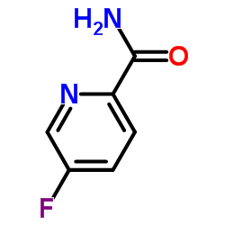 5-氟吡啶-2-甲酰胺结构式