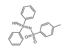 S,S-diphenyl-N-tosylsulfidiimide Structure