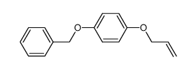 1-allyloxy-4-benzyloxybenzene Structure