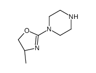 Piperazine, 1-(4,5-dihydro-4-methyl-2-oxazolyl)-, (R)- (9CI) picture