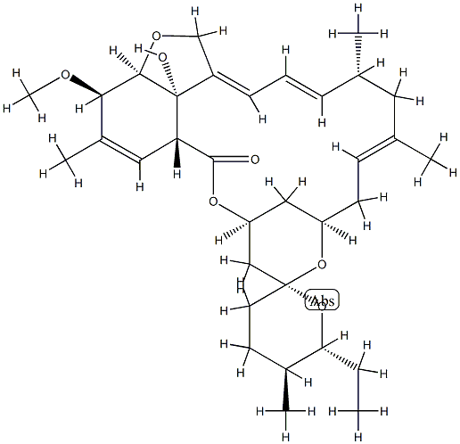 Milbemycin B3结构式