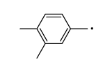 3,4-dimethylbenzyl radical结构式