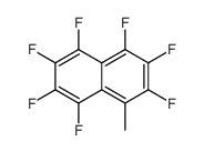 1,2,3,4,5,6,7-heptafluoro-8-methylnaphthalene结构式