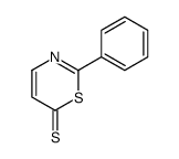 2-phenyl-1,3-thiazine-6-thione结构式