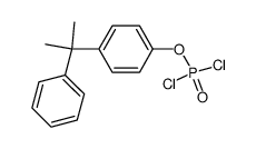 2-Phenyl-2-[p-(dichlorophosphinyloxy)phenyl]propane picture