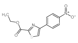 ETHYL 4-(4-NITROPHENYL)THIAZOLE-2-CARBOXYLATE picture