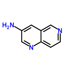 1,6-naphthyridin-3-amine Structure