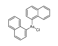 (1-C10H7)2AsCl Structure