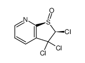 2r,3,3-trichloro-2,3-dihydro-thieno[2,3-b]pyridine 1c-oxide Structure