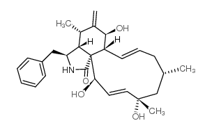 Cytochalasin J structure