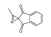 3-methylspiro[azirine-2,2'-indene]-1',3'-dione Structure