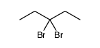 3,3-dibromopentane结构式