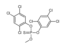 methoxy-sulfanylidene-bis(2,4,5-trichlorophenoxy)-λ5-phosphane Structure