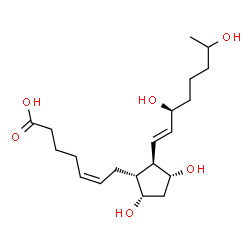 19-hydroxyprostaglandin F Structure