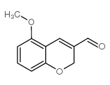 5-Methoxy-2H-chromene-3-carbaldehyde Structure
