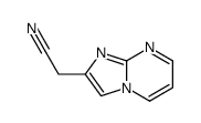 2-(imidazo[1,2-a]pyrazin-2-yl)acetonitrile structure