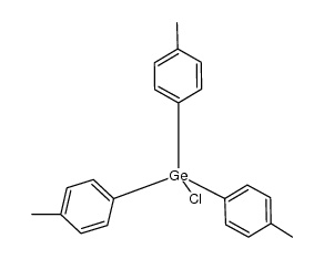 tri(p-tolyl)chlorogermane结构式