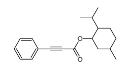 (1R,2S,5R)-2-isopropyl-5-methylcyclohexyl 3-phenylpropiolate结构式