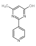 6-甲基-2-(吡啶-4-基)嘧啶-4(3H)-酮结构式