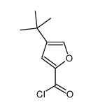 2-Furancarbonyl chloride, 4-(1,1-dimethylethyl)- (9CI)结构式