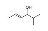 2,5-dimethylhex-4-en-3-ol结构式