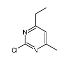 2-chloro-4-ethyl-6-methylpyrimidine Structure