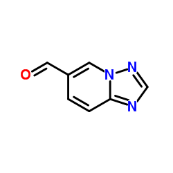 [1,2,4]Triazolo[1,5-a]pyridine-6-carbaldehyde structure