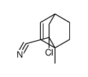 5-chloro-4-methylbicyclo[2.2.2]oct-2-ene-5-carbonitrile Structure