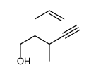 2-but-3-yn-2-ylpent-4-en-1-ol结构式