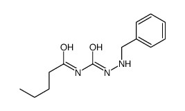 N-[(benzylamino)carbamoyl]pentanamide Structure