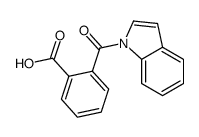 2-(indole-1-carbonyl)benzoic acid结构式